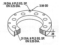 Dimensional Drawing - CAP-005 - Vinyl Capper Tightening Discs