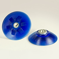 Dimensional Drawing - Round Vacuum Cups - Style F (VC-38)