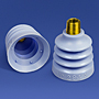 Dimensional Drawing - Round Vacuum Cups - Style J (VC-294A 1/8 MPT)