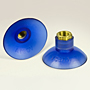 Dimensional Drawing - Round Vacuum Cups - Style E (VC-91A 1/4 NPT)