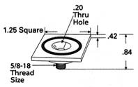 Dimensional Drawing - ADP-012 - Cup Adapters