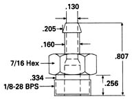 Dimensional Drawing - ADP-022 - Cup Adapters