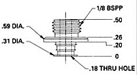 Dimensional Drawing - ADP-042 - Cup Adapters