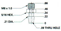 Dimensional Drawing - ADP-043 - Cup Adapters