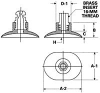 Soap Cups - Style SP1 On Vi-Cas Mfg. Co., Inc.