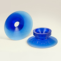 Dimensional Drawing - Round Vacuum Cups - Style A (VC-100E)