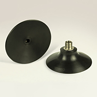 Dimensional Drawing - Round Vacuum Cups - Style E (VC-103 5/8-18 MALE)