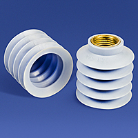 Dimensional Drawing - Round Vacuum Cups - Style M (VC-130E)