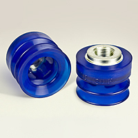 Dimensional Drawing - Round Vacuum Cups - Style M (VC-130F)