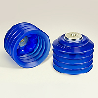 Dimensional Drawing - Round Vacuum Cups - Style M (VC-130G)