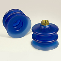 Dimensional Drawing - Round Vacuum Cups - Style J (VC-137C 1/4 BSPP)