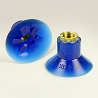 Dimensional Drawing - Round Vacuum Cups - Style E (VC-13A 3/8 NPT)