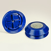 Dimensional Drawing - Round Vacuum Cups - Style M (VC-104-10.00)