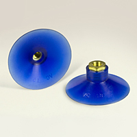 Dimensional Drawing - Round Vacuum Cups - Style E (VC-15 1/4 NPT)