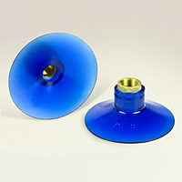 Dimensional Drawing - Round Vacuum Cups - Style E (VC-15 3/8 NPT)