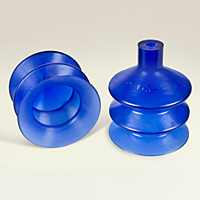 Dimensional Drawing - Round Vacuum Cups - Style K (VC-175A)