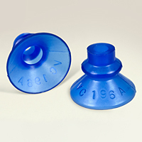 Dimensional Drawing - Round Vacuum Cups - Style K (VC-196A)