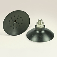 Dimensional Drawing - Round Vacuum Cups - Style E (VC-212 1/4 BSPP MALE)