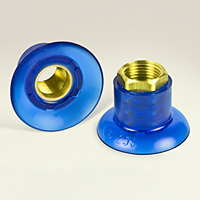 Dimensional Drawing - Round Vacuum Cups - Style E (VC-259 3/8 NPT)