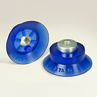 Dimensional Drawing - Round Vacuum Cups - Style F (VC-27A1D)