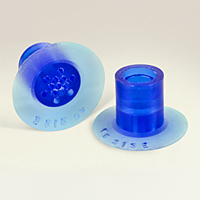 Dimensional Drawing - Round Vacuum Cups - Style G (VC-313E)