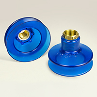 Dimensional Drawing - Round Vacuum Cups - Style J (VC-32E1 3/8 NPT)