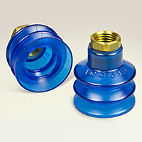 Dimensional Drawing - Round Vacuum Cups - Style J (VC-33A1 1/4 NPT)