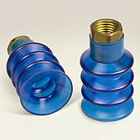 Dimensional Drawing - Round Vacuum Cups - Style J (VC-33A4 1/4 NPT)