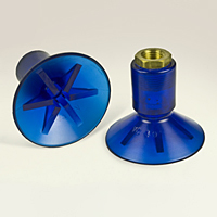 Dimensional Drawing - Round Vacuum Cups - Style E (VC-49 1/4-NPT)