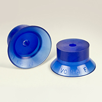 Dimensional Drawing - Round Vacuum Cups - Style B (VC-54F)