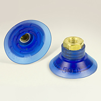 Dimensional Drawing - Round Vacuum Cups - Style E (VC-59C 1/8 NPT)