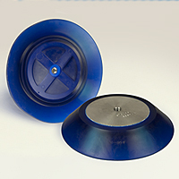 Dimensional Drawing - Round Vacuum Cups - Style F (VC-95F)