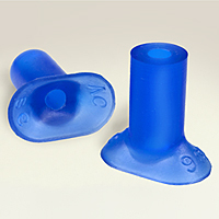 Dimensional Drawing - Oval Vacuum Cups Style C  (VC-98A)