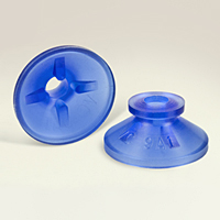 Dimensional Drawing - Round Vacuum Cups - Style A (VC-9A1)