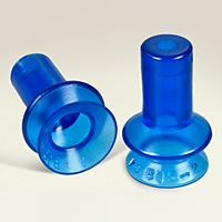 Dimensional Drawing - Round Vacuum Cups - Style K (VC-B15-2)