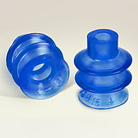 Dimensional Drawing - Round Vacuum Cups - Style K (VC-B15-4)