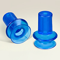 Dimensional Drawing - Round Vacuum Cups - Style K (VC-B8.1)