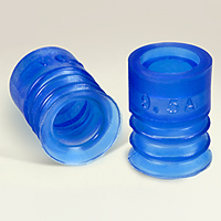 Dimensional Drawing - Round Vacuum Cups - Style K (VC-B9.5A)