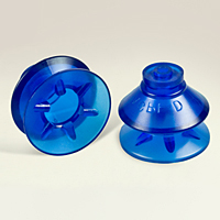 Dimensional Drawing - Round Vacuum Cups - Style I (VC-B1D)