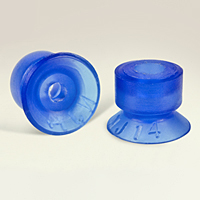 Dimensional Drawing - Round Vacuum Cups - Style G (VC-NJ14)