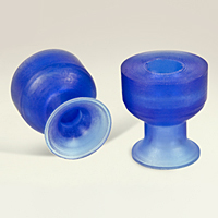 Dimensional Drawing - Round Vacuum Cups - Style G (VC-NJ6)