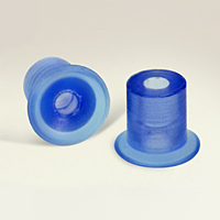 Dimensional Drawing - Round Vacuum Cups - Style C (VC-MINI U6)