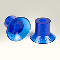 Dimensional Drawing - Round Vacuum Cups - Style C (VC-127 A)