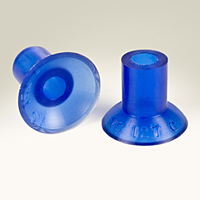 Dimensional Drawing - Round Vacuum Cups - Style C (VC-127C)