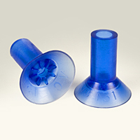 Dimensional Drawing - Round Vacuum Cups - Style C (VC-131)