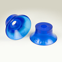 Dimensional Drawing - Round Vacuum Cups - Style B (VC-146)