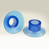 Dimensional Drawing - Round Vacuum Cups - Style B (VC-148)