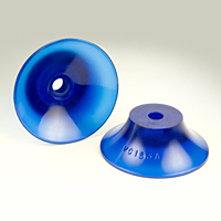 Dimensional Drawing - Round Vacuum Cups - Style B (VC-153A)