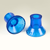 Dimensional Drawing - Round Vacuum Cups - Style C (VC-157B)