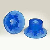 Dimensional Drawing - Round Vacuum Cups - Style B (VC-158F)